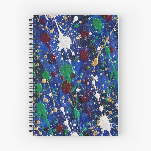 Item preview, Cosmic Splatter Action Abstract Art designed and sold by THE SPLATTERED HAUS BY SAGE BANKS.