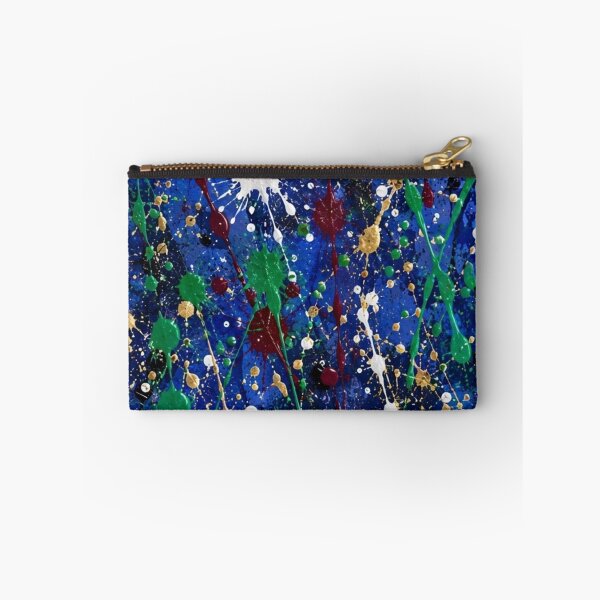 Item preview, Cosmic Splatter Action Abstract Art designed and sold by THE SPLATTERED HAUS BY SAGE BANKS.