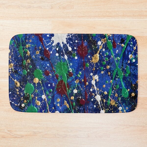 Item preview, Cosmic Splatter Action Abstract Art designed and sold by THE SPLATTERED HAUS BY SAGE BANKS.