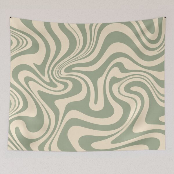 Item preview, Retro swirl pattern designed and sold by RishabhArts1.