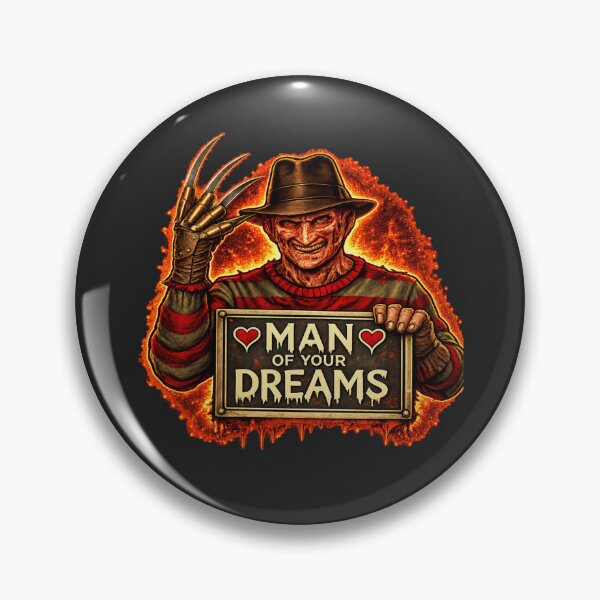Item preview, Man of Your Dreams for Slasher Fans designed and sold by POD DYNASTY | Original Print On Demand T-Shirt Graphics.