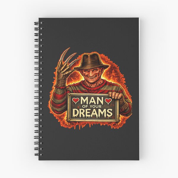 Item preview, Man of Your Dreams for Slasher Fans designed and sold by POD DYNASTY | Original Print On Demand T-Shirt Graphics.