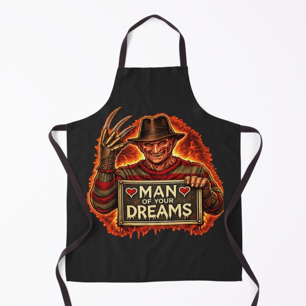 Item preview, Man of Your Dreams for Slasher Fans designed and sold by POD DYNASTY | Original Print On Demand T-Shirt Graphics.