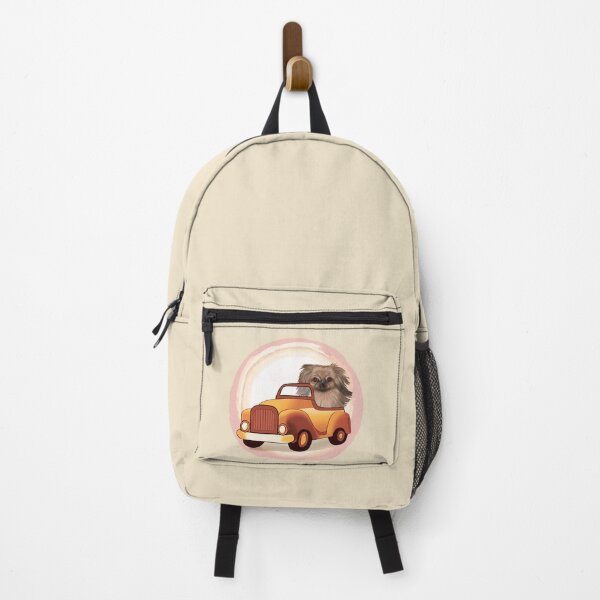 Item preview, Pekingese Dog driving Car designed and sold by artmuvz.