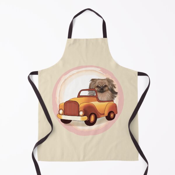 Item preview, Pekingese Dog driving Car designed and sold by artmuvz.