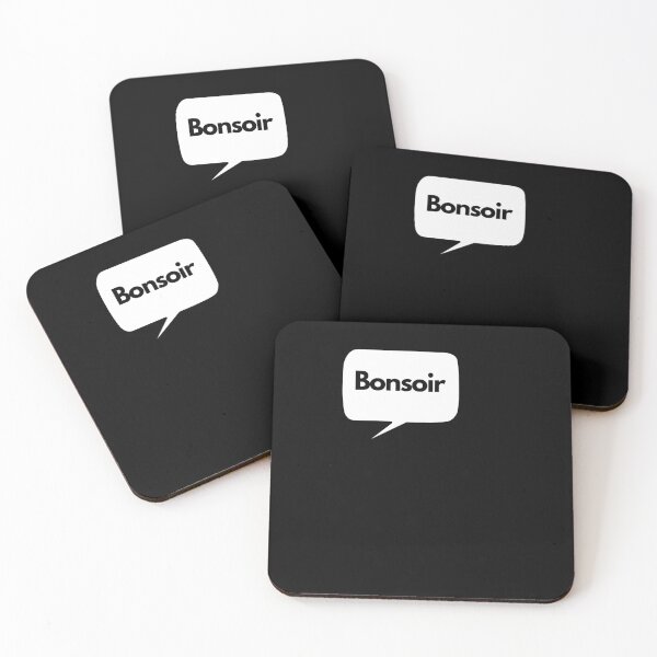 Item preview, Bonsoir – Minimal French Speech Bubble designed and sold by Voici.