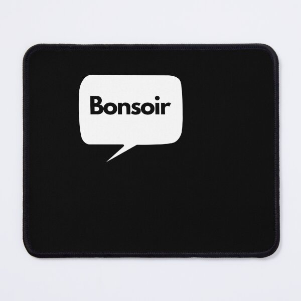 Item preview, Bonsoir – Minimal French Speech Bubble designed and sold by Voici.