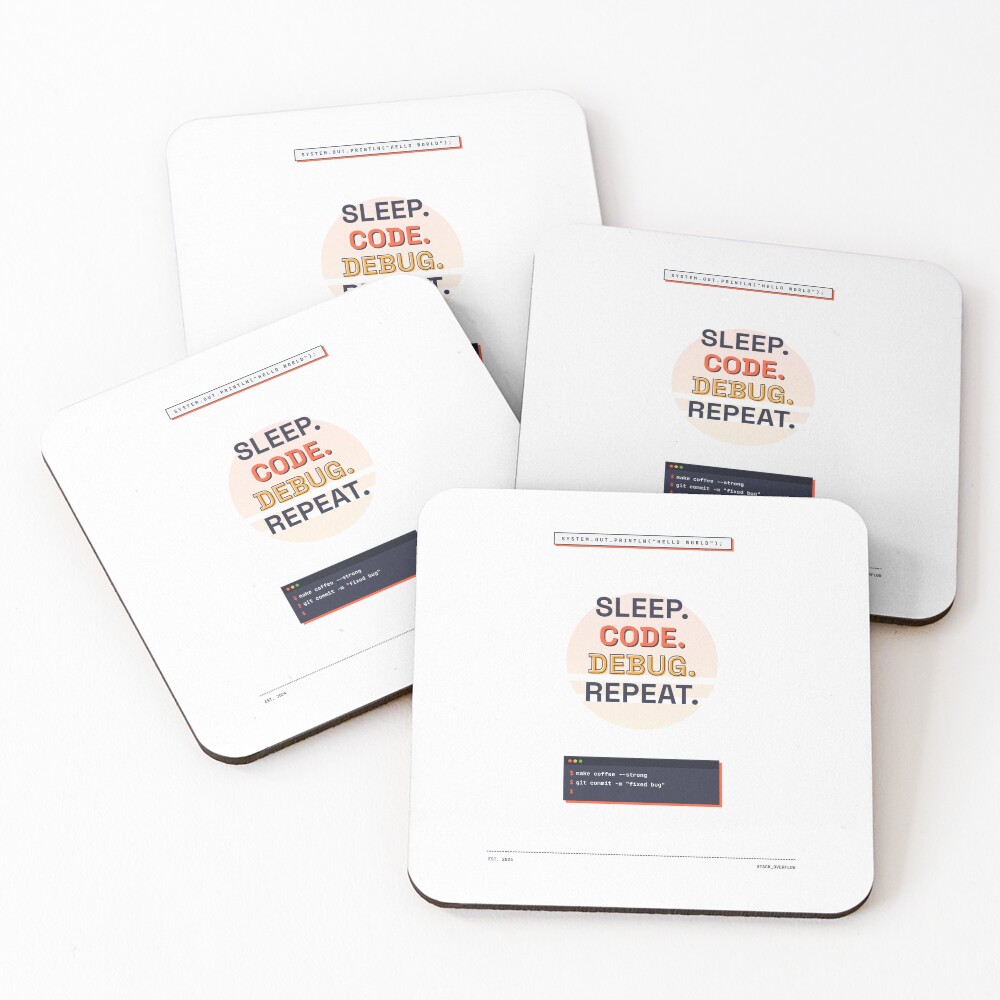 Item preview, Coasters (Set of 4) designed and sold by bigramy.