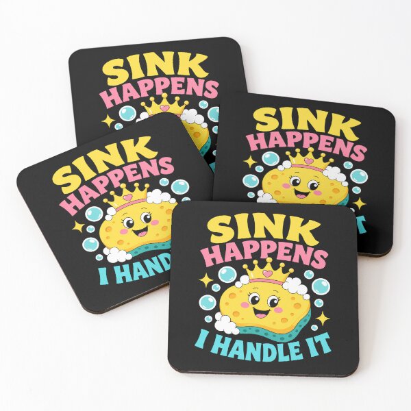 Item preview, Sink Happends I Handle It designed and sold by PWD-Design.