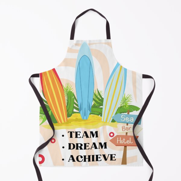 Item preview, Team Dream Achieve Summer Surfing Beach designed and sold by SK ArtNest.