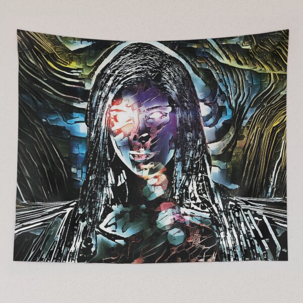 Item preview, Psychedelic cyborg designed and sold by Hyper-Heart.