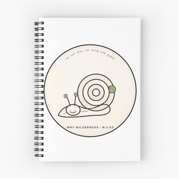 Item preview, Side Quest Snail Sticker, Funny Slow Snail Meme designed and sold by Helt-enkelt.