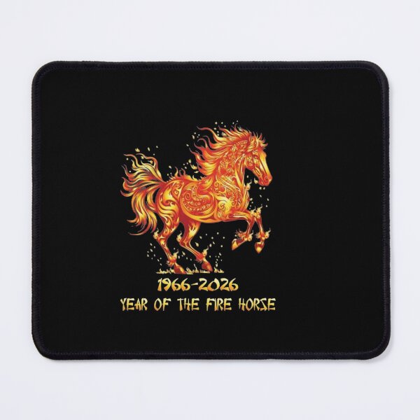 Item preview, Year of the Fire Horse 1966 2026 Chinese Zodiac Shirt designed and sold by roartusa.