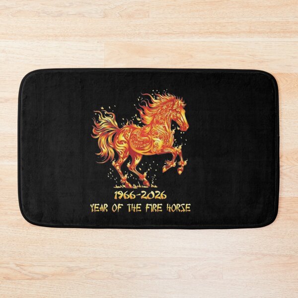 Item preview, Year of the Fire Horse 1966 2026 Chinese Zodiac Shirt designed and sold by roartusa.