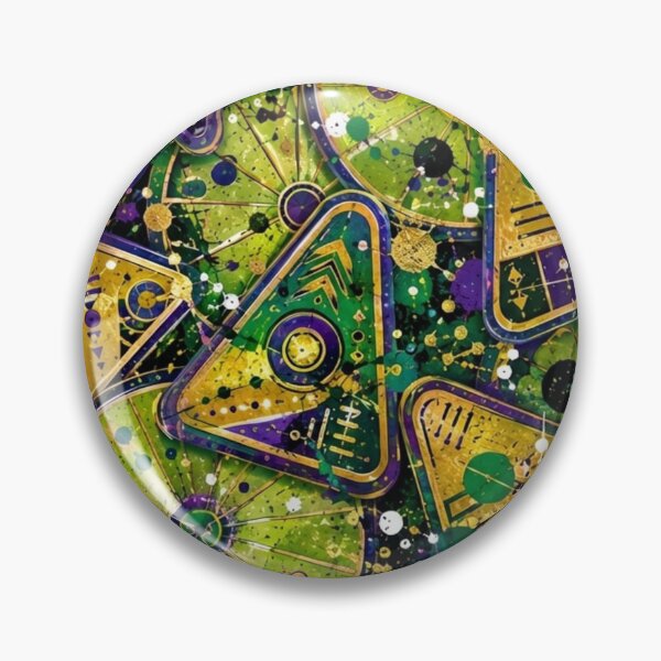 Item preview, Esoteric Geometry and Tarot Mixed Media Art designed and sold by THE SPLATTERED HAUS BY SAGE BANKS.