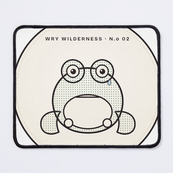 Item preview, It's Fine I'm Fine Frog Sticker, Funny Stressed Frog Meme designed and sold by Helt-enkelt.