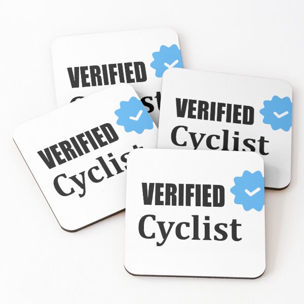 Item preview, Verified Cyclist – Two Wheels, No Regrets designed and sold by GriffinRey.