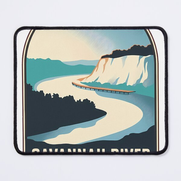 Item preview, Savannah River Georgia designed and sold by DetourDgn.