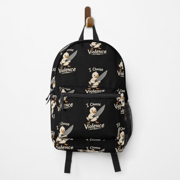 Item preview, I Choose Violence Duck  designed and sold by TheEndDesign.