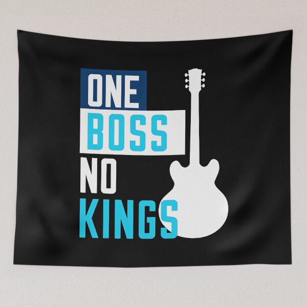 Item preview, ONE BOSS NO KINGS Guitar -38 designed and sold by ChevalierIzyy.