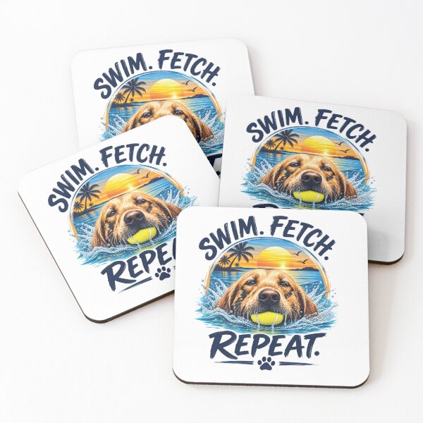 Item preview, Swim Fetch Labrador Dog designed and sold by Hightidejen37.