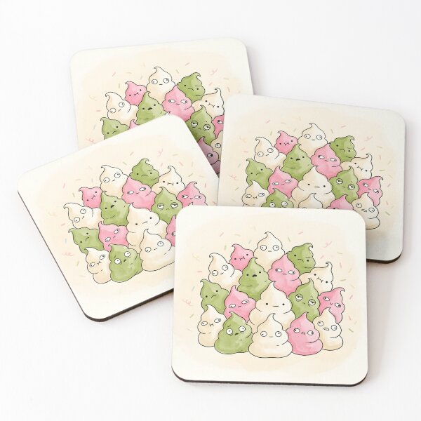Item preview, Cute Soft Serve Ice Cream Swirls Kawaii Summer Treat designed and sold by DuckOddity.