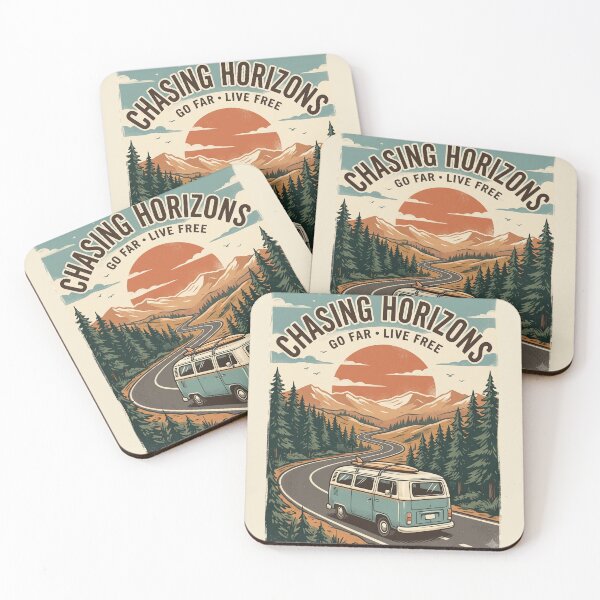 Item preview, Chasing Horizons Vintage Road Trip designed and sold by Origamoart.