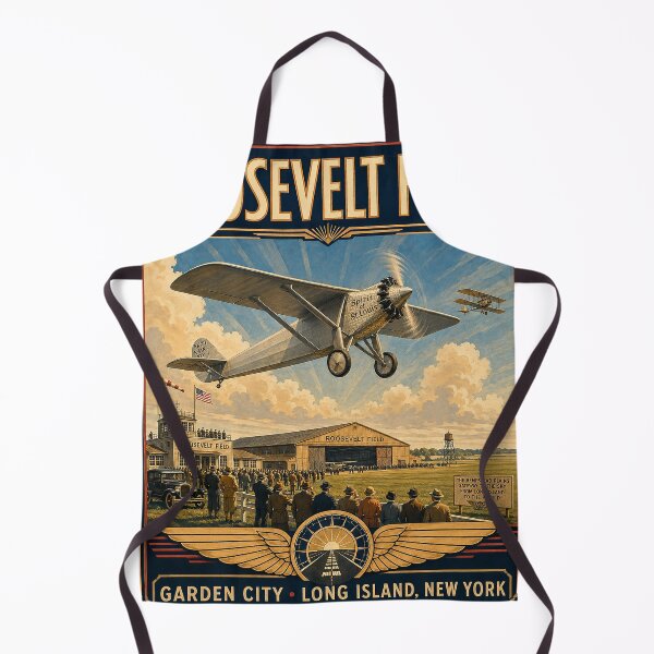 Item preview, Roosevelt Field Vintage Airport – Long Island Aviation History designed and sold by RetroAviation.