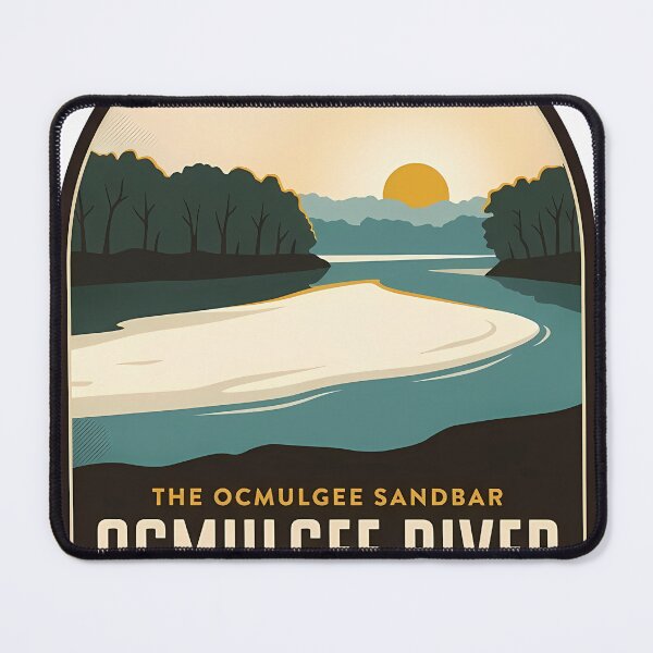 Item preview, Ocmulgee River Georgia designed and sold by DetourDgn.