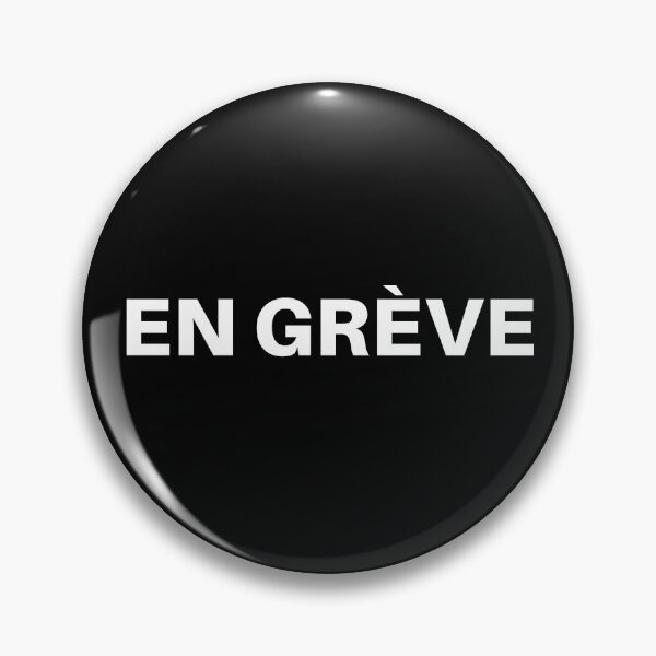 Item preview, On Strike En grève Text Design designed and sold by Voici.