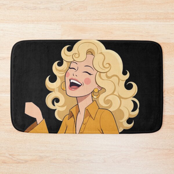 Item preview, Retro Disco Queen Singing In Yellow Jumpsuit designed and sold by Surviving Monday Club.