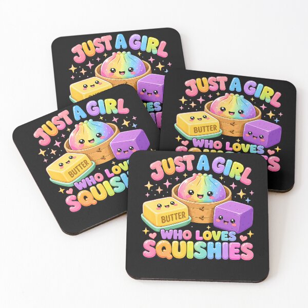 Item preview, Just A Girl Who Loves Squishies designed and sold by Mykittens69.
