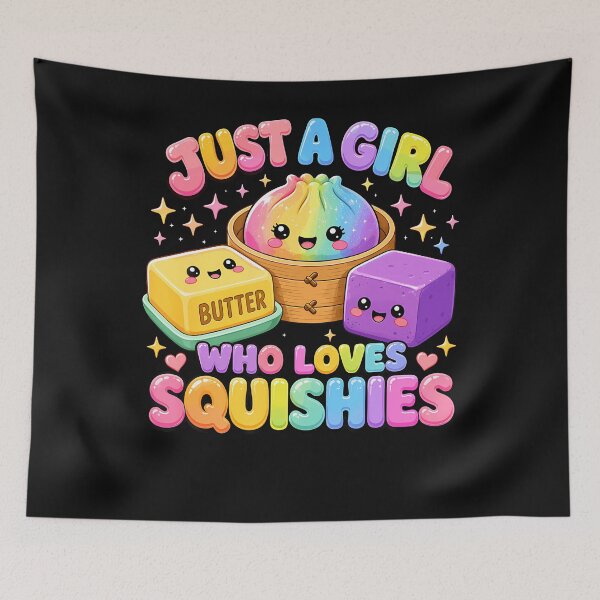 Item preview, Just A Girl Who Loves Squishies designed and sold by Mykittens69.