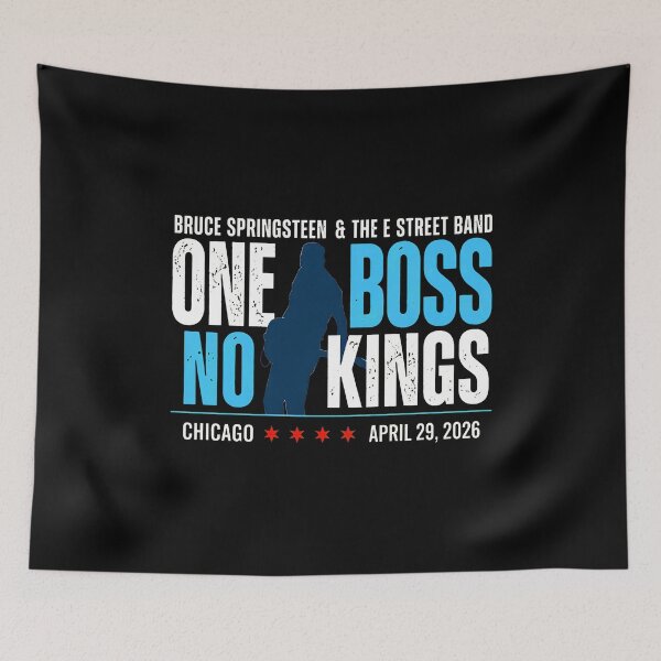 Item preview, ONE BOSS NO KINGS Springsteen E Street Band Chicago Concert-3038 designed and sold by ChevalierIzyy.