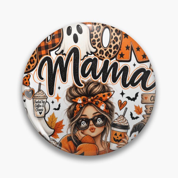 Item preview, Spooky Mama Halloween designed and sold by CozyPanicStudio.