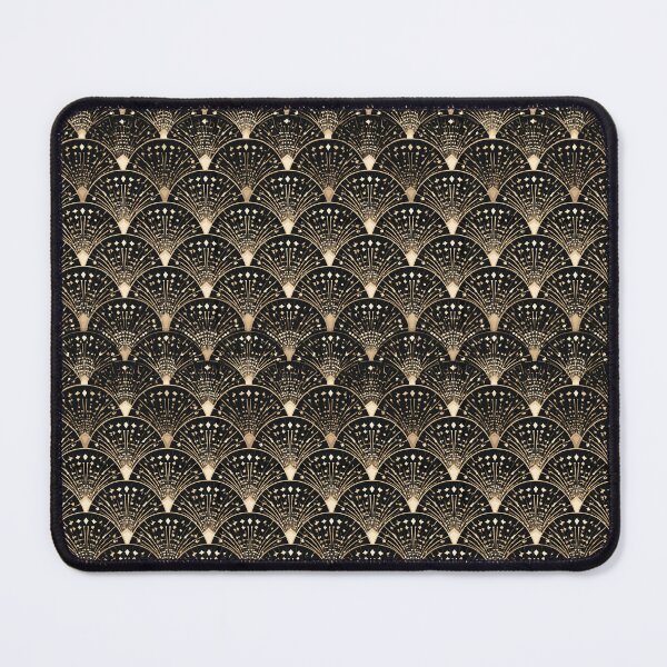 Item preview, Art Deco Sunburst black and gold | texture art designed and sold by camisariasj.