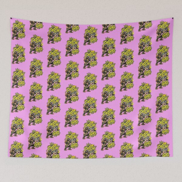 Item preview, Catch Like a Girl Yellow designed and sold by With-Odin.