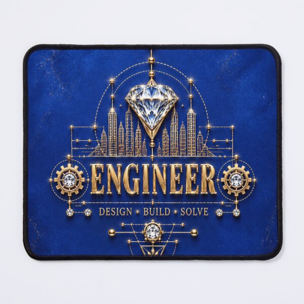 Item preview, Enginee – Royal Blue Gold Diamond Engineering Design designed and sold by HO•Designs.