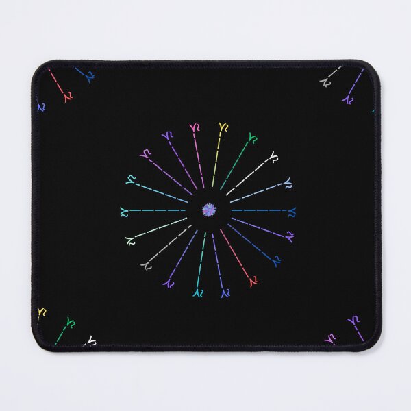 Item preview, Vibrant Geometric Neon Flower Pattern designed and sold by MJ-1103.