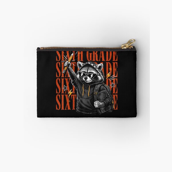 Item preview, Sixth Grade Raccoon Back To School Funny Student designed and sold by Mykittens69.