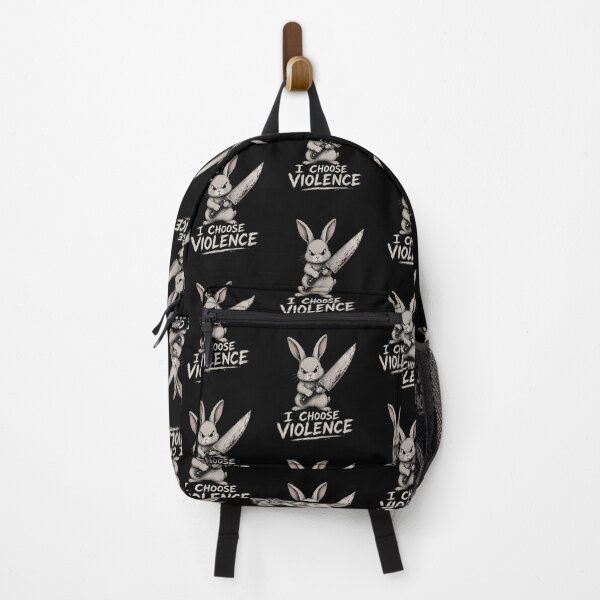 Item preview, I Choose Violence Rabbit designed and sold by TheEndDesign.