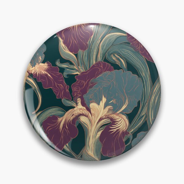 Item preview, Art Nouveau Jacquard | texture art designed and sold by camisariasj.