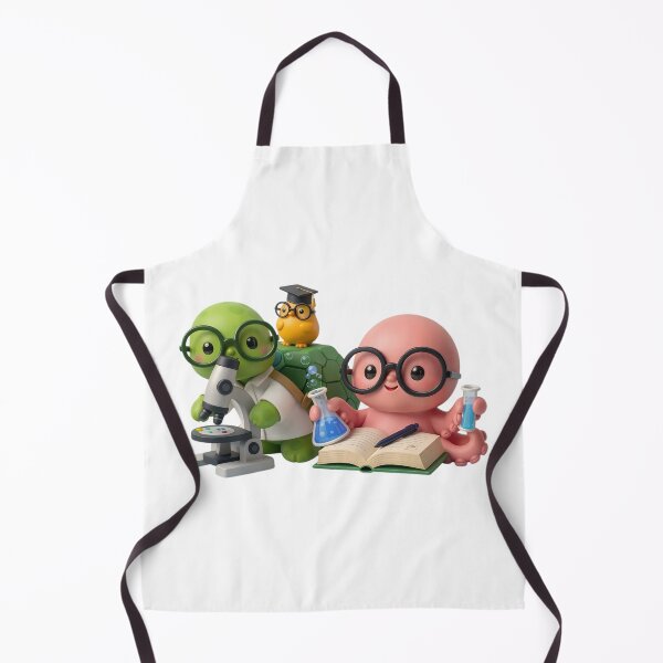 Item preview, Scientist cat cartoon with lab coat designed and sold by Agnisherl.