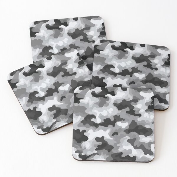 Item preview, Oversized Urban Camo Pattern - Bold Grey Black & White Camouflage designed and sold by Yoruhara.