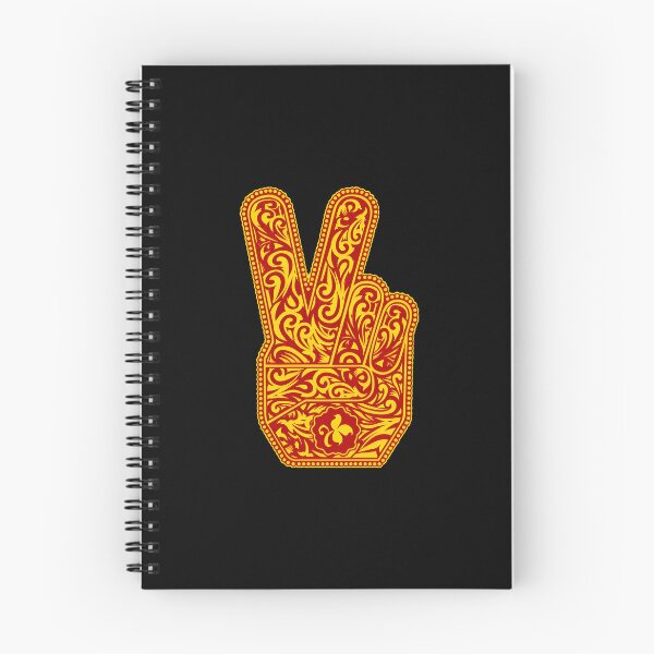 Item preview, Ornate Peace Sign Hand Art-31 designed and sold by ChevalierIzyy.