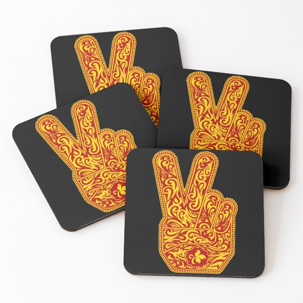 Item preview, Ornate Peace Sign Hand Art-31 designed and sold by ChevalierIzyy.