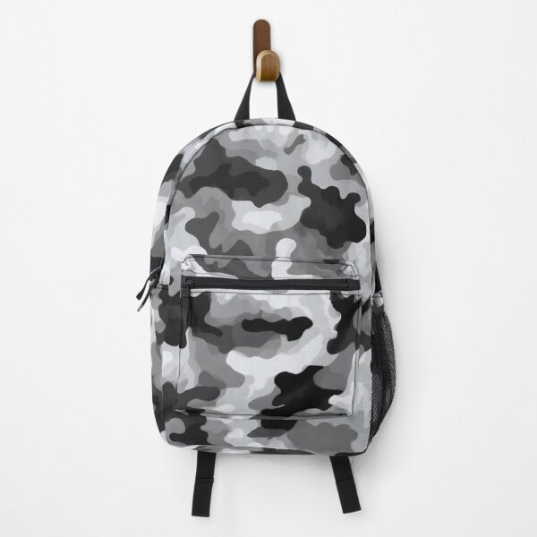 Item preview, Oversized Urban Camo Pattern - Bold Grey Black & White Camouflage designed and sold by Nine Lives Studio.