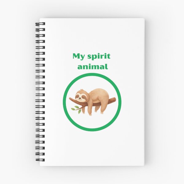 Item preview, My Spirit Animal Sloth T-shirt Gifts  designed and sold by ZemVibe.