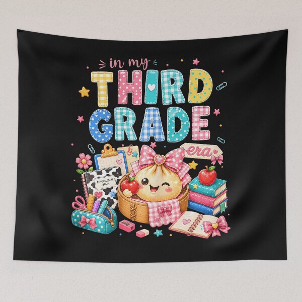 Item preview, In My 3Rd Grade Era Dumpling Girl First Day Of Third Grade designed and sold by Mykittens69.
