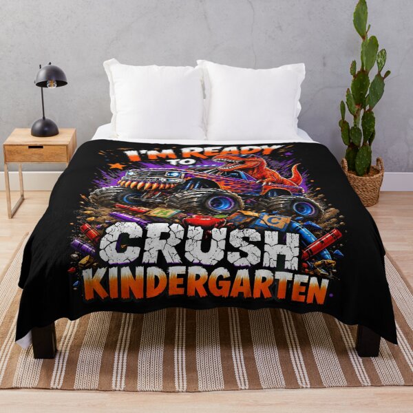 Item preview, I'm Ready To Crush Kindergarten First Day Of Boys designed and sold by Mykittens69.